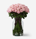 100 Roses Vase Set - Pink